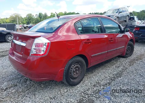 2012 Nissan Sentra 2.0 S из США, поврежденный, VIN 3N1AB6AP0CL691392